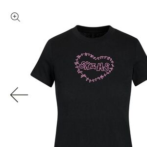 Skims Valentine's Baby Tee Size Xl New In Bag